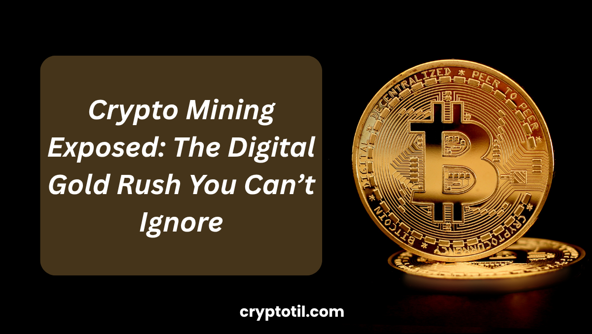 Crypto Mining Exposed: The Digital Gold Rush You Canβt Ignore