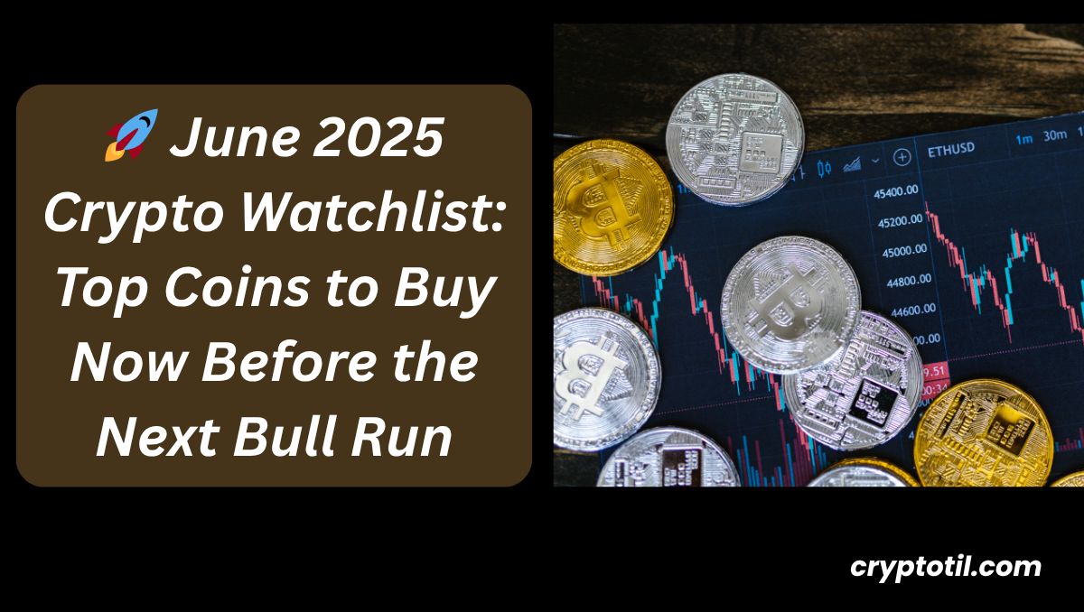 π June 2025 Crypto Watchlist: Top Coins to Buy Now Before the Next Bull Run