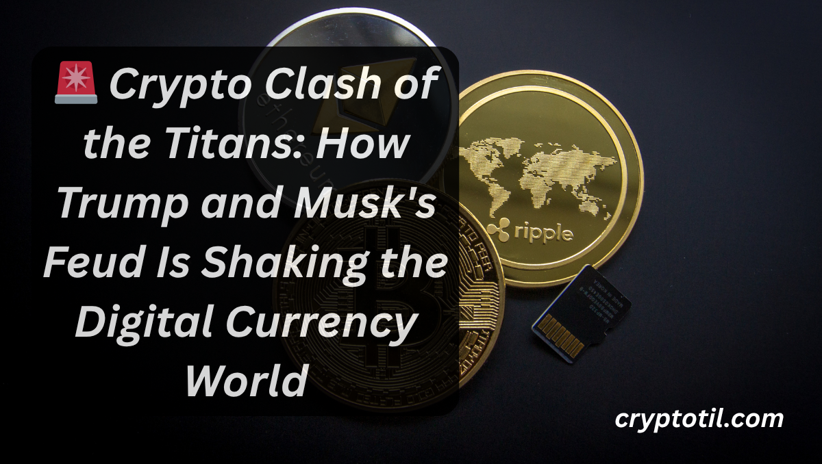 🚨 Crypto Clash of the Titans: How Trump and Musk’s Feud Is Shaking the Digital Currency World
