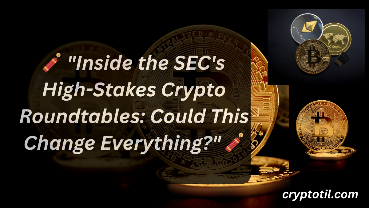 🧨 “Inside the SEC’s High-Stakes Crypto Roundtables: Could This Change Everything?” 🧨