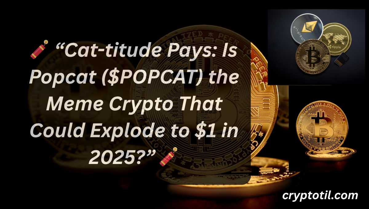 🧨 “Cat-titude Pays: Is Popcat ($POPCAT) the Meme Crypto That Could Explode to $1 in 2025?” 🧨