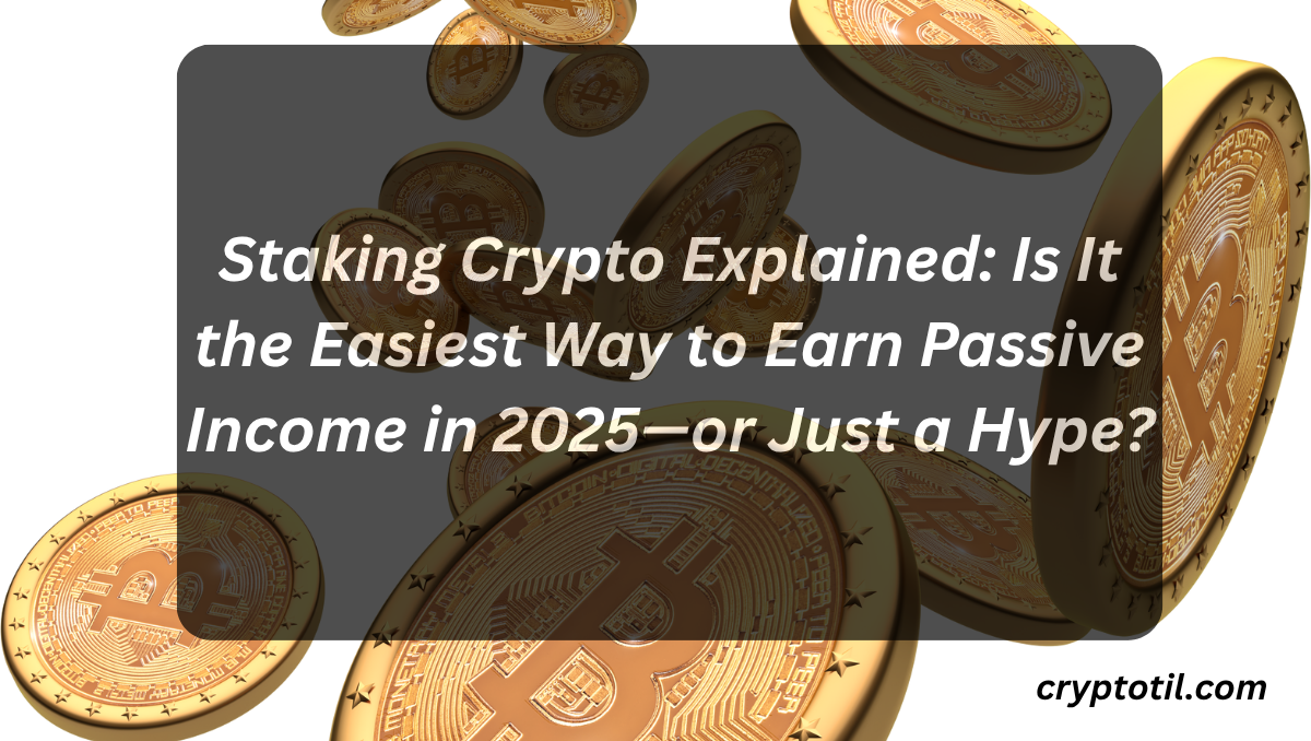Staking Crypto Explained: Is It the Easiest Way to Earn Passive Income in 2025—or Just a Hype?